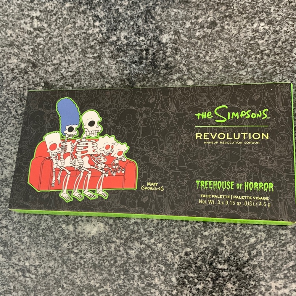The Simpsons Fearful Face Palette Spooktacular